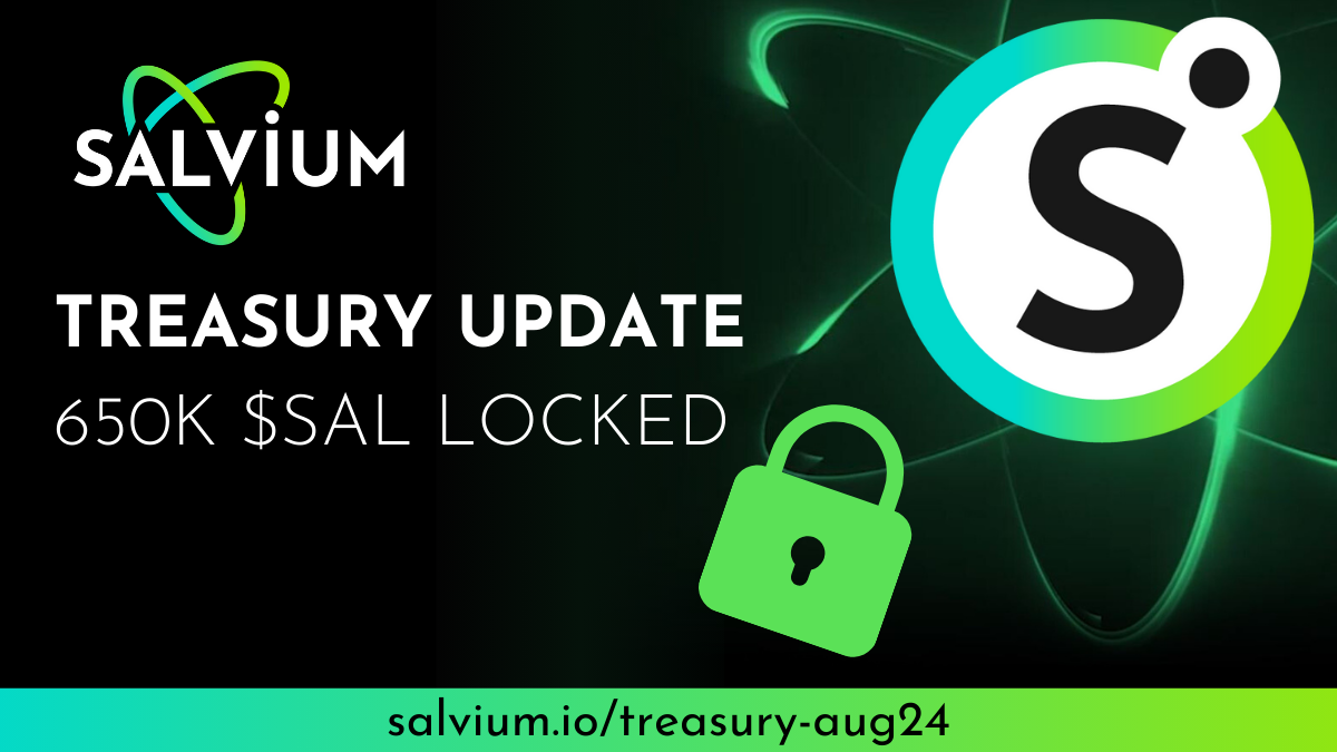 Salvium Treasury Update: August 2024 funds locked for 2-years.