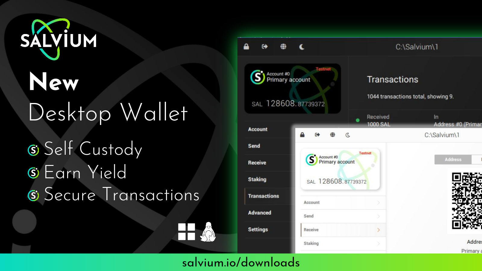 Salvium 0.5.0 Launch. Including Desktop GUI Wallet